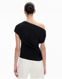 Witchery - Asymmetric Draped T-shirt