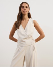 Atmos&Here - Freida Wrap Vest Top