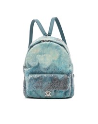 Pre-Loved by Azura Reborn - Pre-Loved Mini Sequins and Lambskin Waterfall Backpack