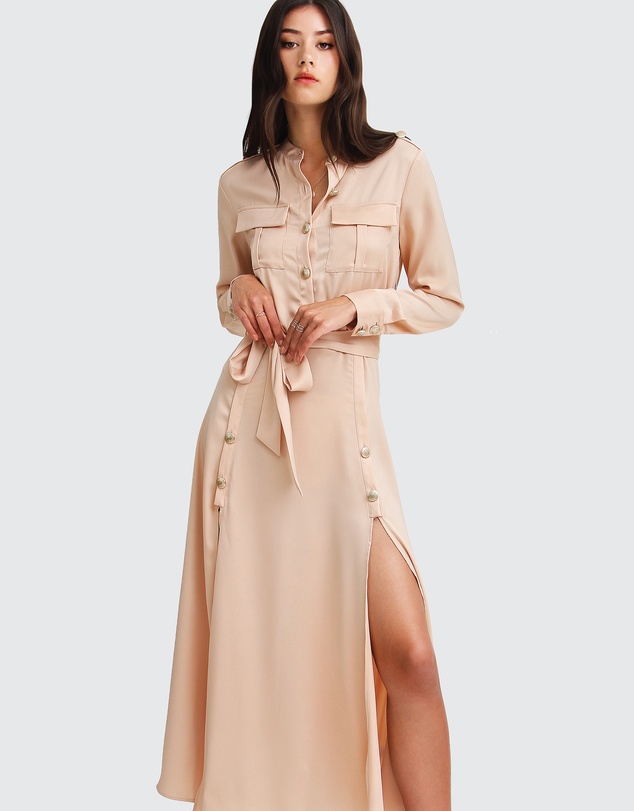 Belle & Bloom - Lover To Lover Maxi Shirt Dress