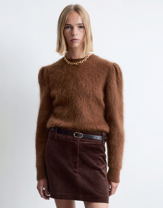 & Other Stories - Mohair-Blend Puff-Sleeve Jumper