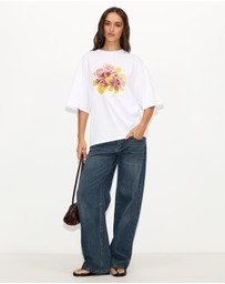 Dazie - Endless Summer Oversized Graphic Tee