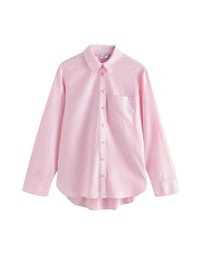 NEXT - Relaxed 100% Cotton Button Down Long Sleeve Shirt