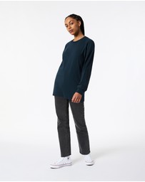 American Apparel - Unisex Fine Jersey Long Sleeve T-Shirt