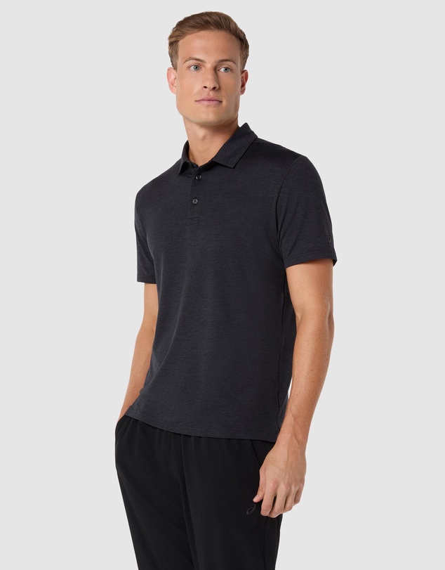 ASICS - Refined Texture Short Sleeved Polo-Shirt - Men's