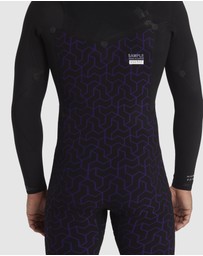 Billabong - Mens 3/2mm Furnace Natural Chest Zip Steamer Wetsuit