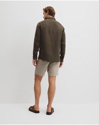 Country Road - Organically Grown Linen Regular Fit Shirt