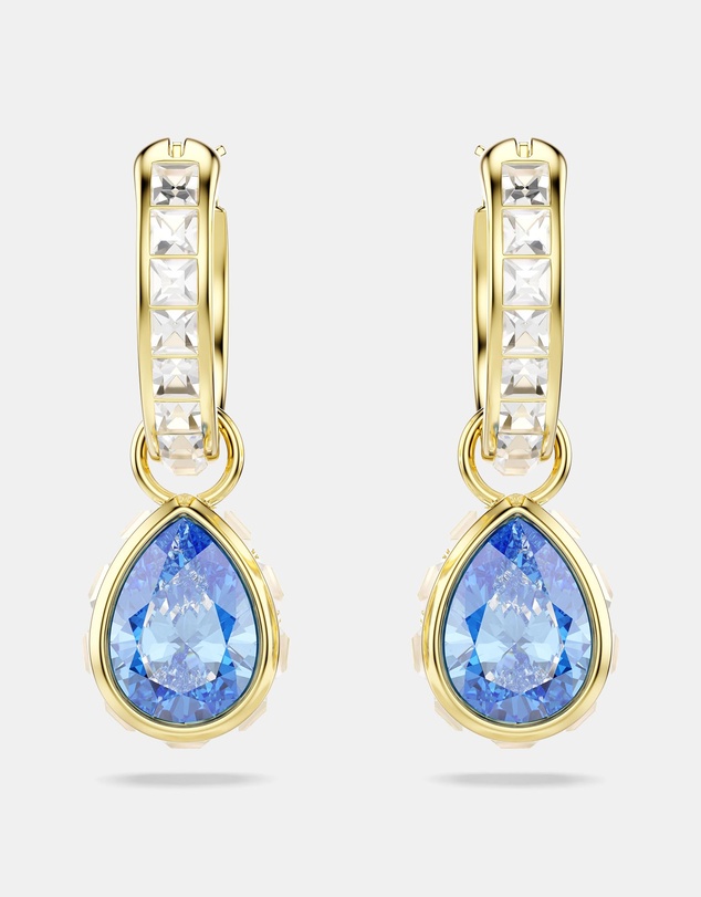Swarovski - Mp Chroma:Pe Mn Hoop Drop Pear Fanbl/Gos