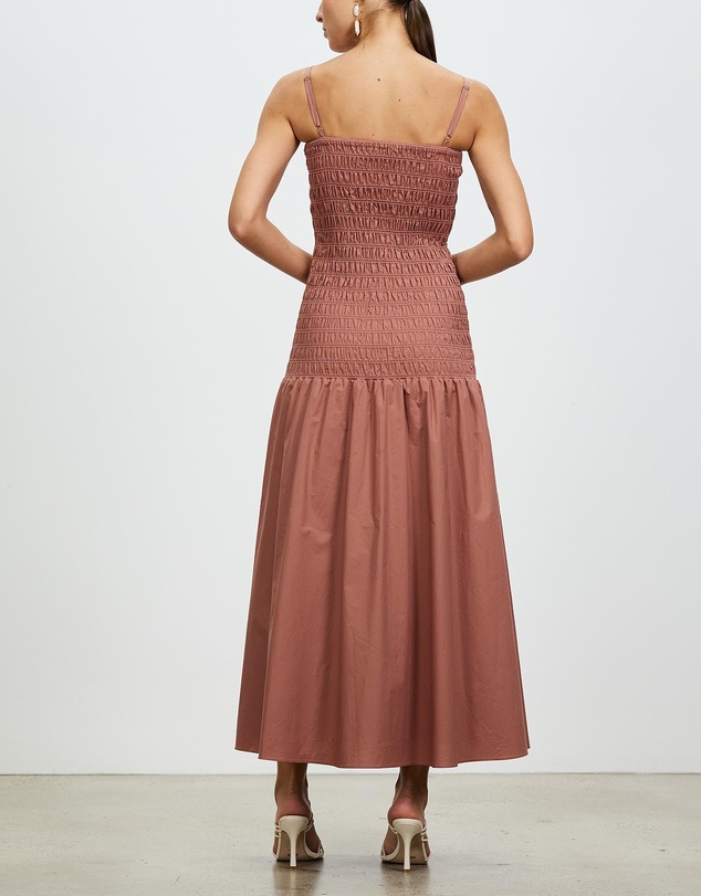 Sofia Irina - Maxi Shirred Dress