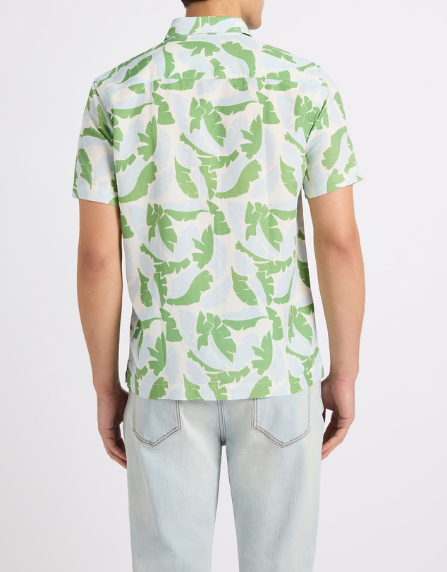 Marcs - Identity Leaf Linen Mix Shirt