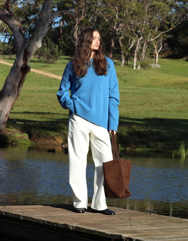 Revibe - Repaired AERE Firi Chunky Merino Wool Jumper - AU 10