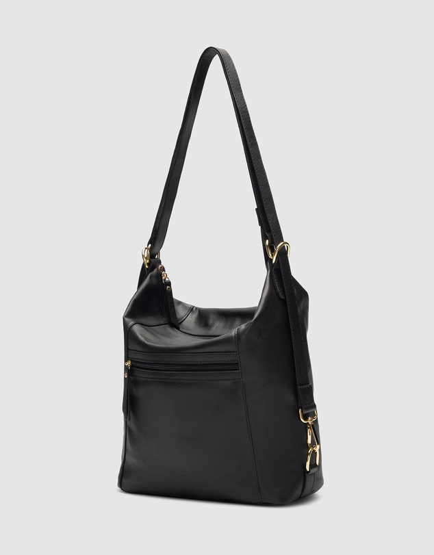 Florence - Regina Black 3-in-1 Convertible Backpack
