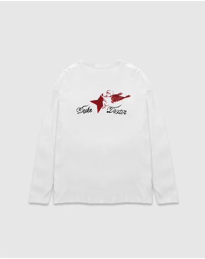 Duke + Dexter - Duke Cherub Vintage White Waffle Top