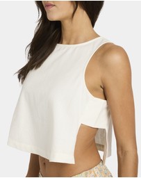 Billabong - Womens So Breezy Cropped Woven Top