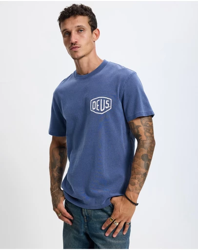 Deus Ex Machina - Shield Garment Dyed Tee