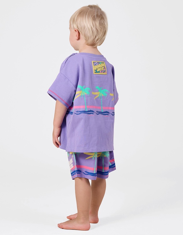 Goldie + Ace - Palm Beach Board Shorts - Babies-Kids