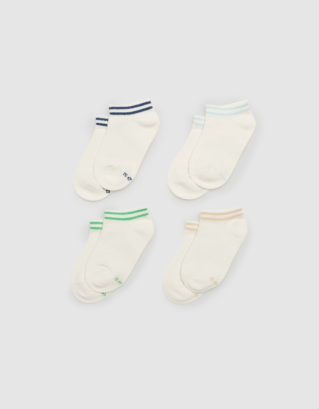 Seed Heritage - Stripe Ankle Sock 4 Pack
