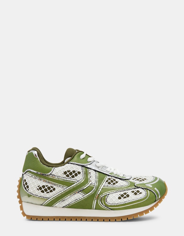 Steve Madden - Pager Green Multi Sneakers