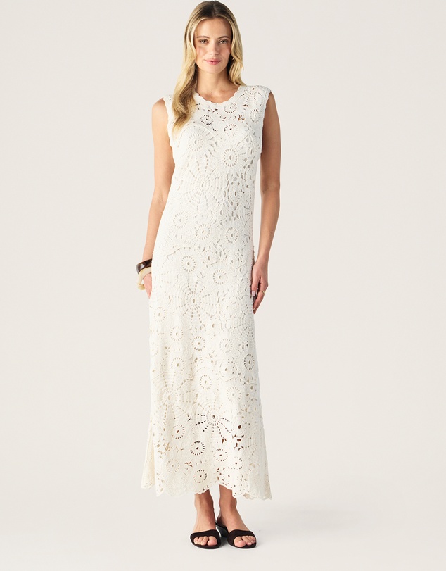 MOS The Label - Anouk Crochet Maxi Dress