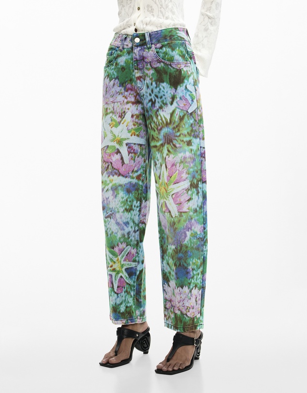 Desigual - Wild garden trousers