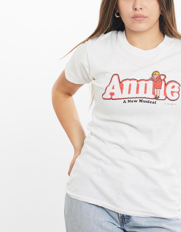 Vintage by The Real Deal - Pre Loved - Vintage 80s Annie 'A New Musical' Tee