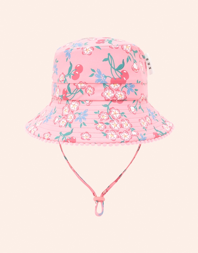 Huxbaby - Tropical Cherry Floral Swimhat