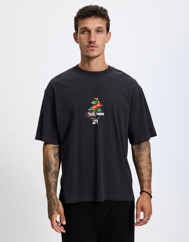 Thrills - Everything Here Now Box Fit Oversize Cropped Tee