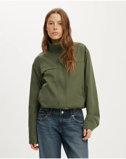 Cotton On - Arlo Funnel Neck Jacket