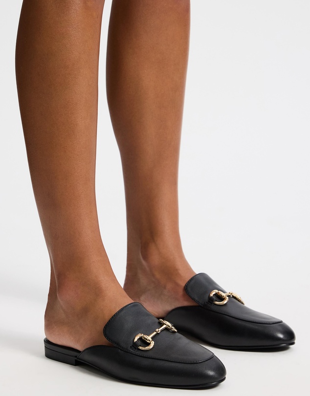 Atmos&Here - Alexandra Leather Loafer Slides