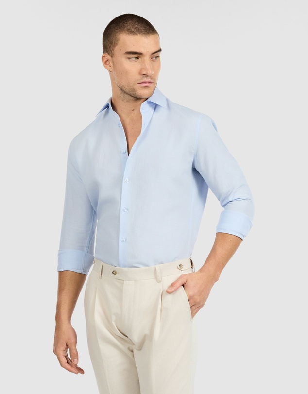 Tarocash - Tide Slim Linen Lyocell Shirt
