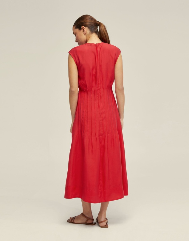 Oxford - Clementine Pin-Tuck Dress