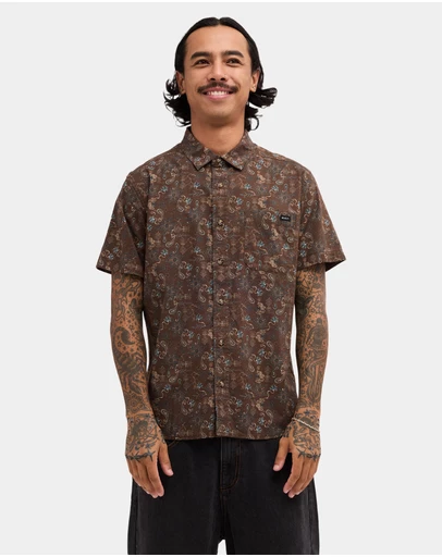 RVCA - Mens Atlantic Short Sleeve Shirt