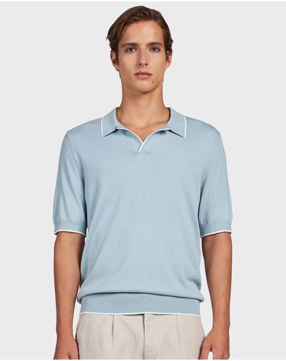 CRYSTAL BLUE/OFF WHITE