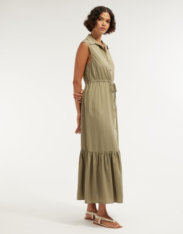 Amelius - Kate Buttoned Maxi Dress