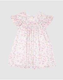 Bebe by Minihaha - Zoe Frill Sleeve Dress -Kids