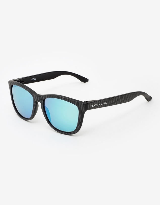 Hawkers Co - HAWKERS - Carbono Spotted Blue Chrome ONE Sunglasses for Men and Women UV400