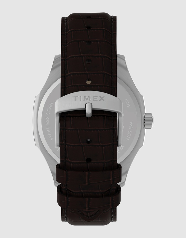TIMEX - Marquee 41mm Natural Leather Strap Watch