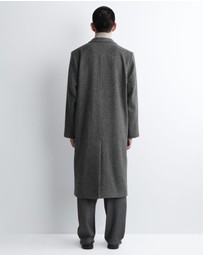 COS - Single-Breasted Wool Long Coat
