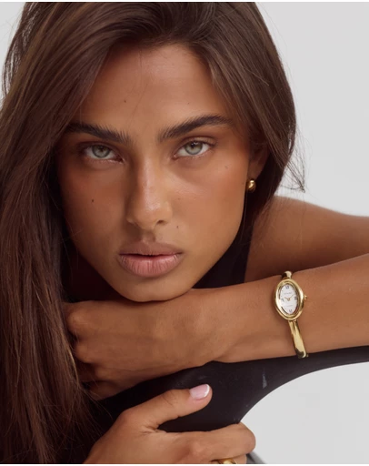 CENDRE - Kate Watch White 14k Gold