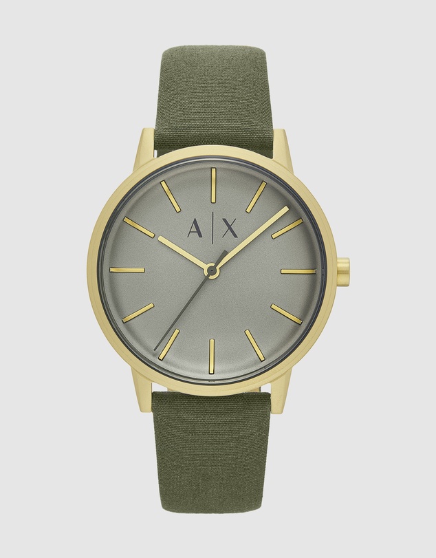 Armani Exchange - Green Analogue Watch
