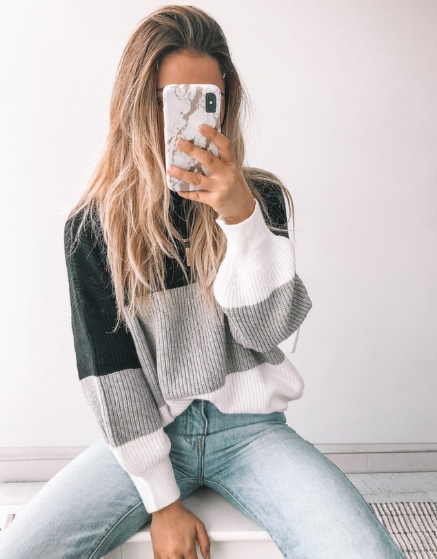Esther & Co - Brandy Knit - Black
