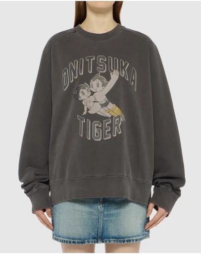 Onitsuka Tiger - Washed Sweat Top - Unisex