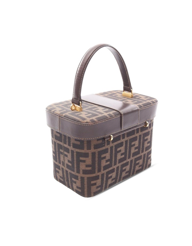 Pre-Loved by Azura Reborn - Pre-Loved Zucca Canvas Vanity Bag