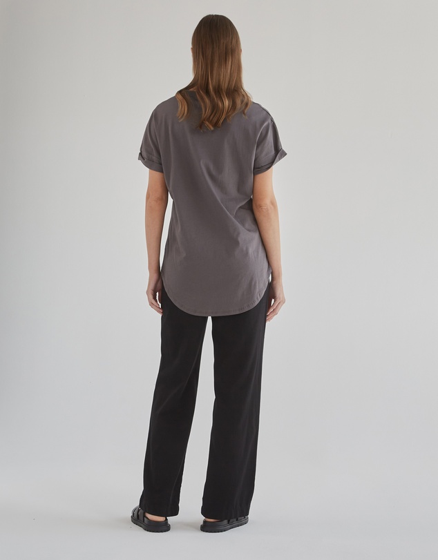 DRICOPER DENIM - Slouchy Grey Tee