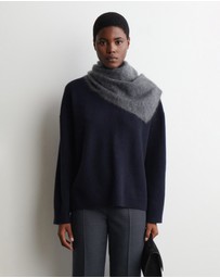 COS - Cashmere Funnel-Neck Jumper
