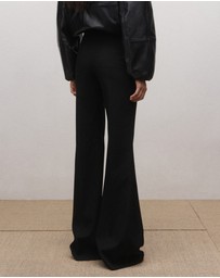 M.N.G - Mid-Rise Flare Trousers