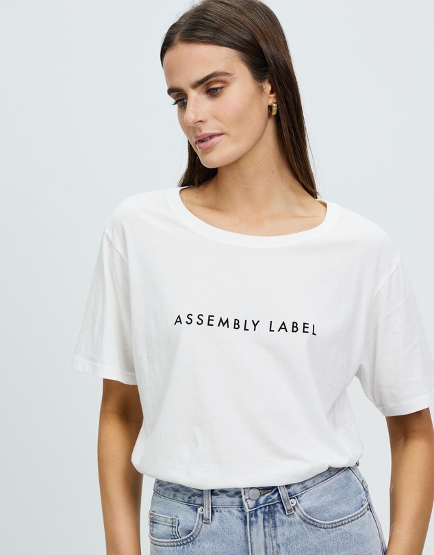 Assembly Label - Logo Cotton Crew Tee