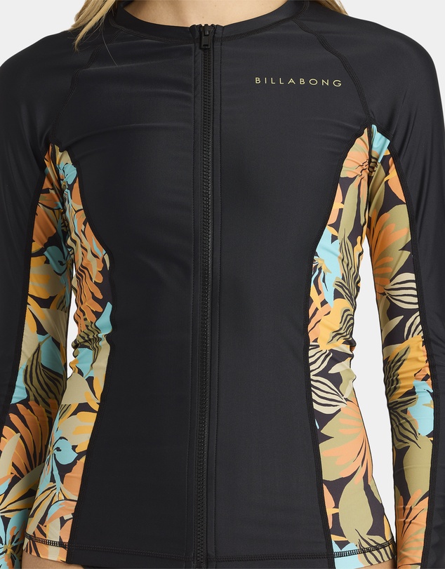 Billabong - Womens Des Tropiques Long Sleeve Rash Vest