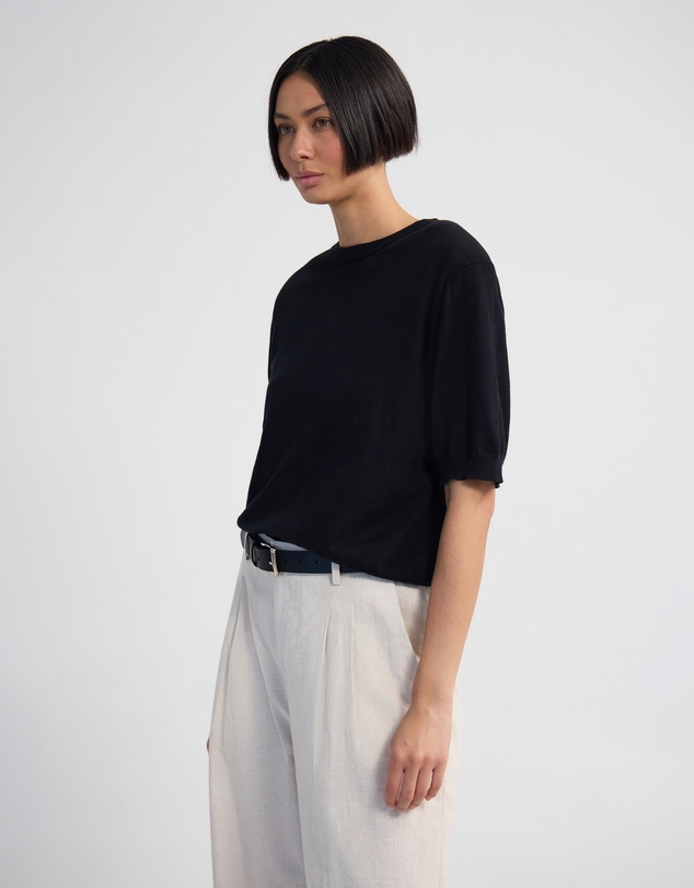 Oxford - Leeta Cashmere Blend Shldr Pad Knit