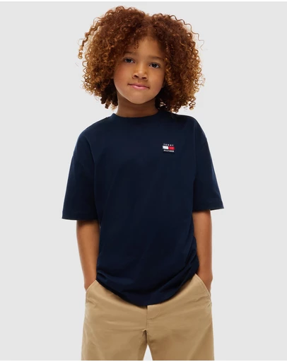 Tommy Hilfiger - Unisex Archive Heritage Flag Tee - Kids
